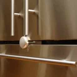 Adhesive Fridge/Freezer Lock (Chrome)