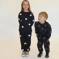 All Over Heart Oversized Jogger