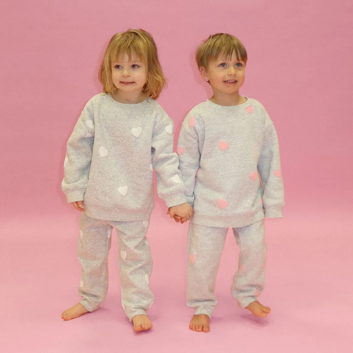 All Over Heart Oversized Jogger