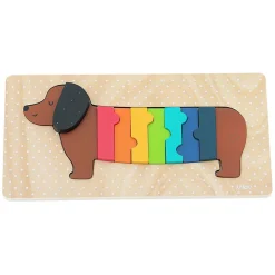 Andy Westface Dog Wooden Puzzle