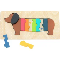 Andy Westface Dog Wooden Puzzle