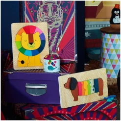 Andy Westface Dog Wooden Puzzle