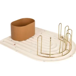 Arc Silicone Drying Mat & Rack