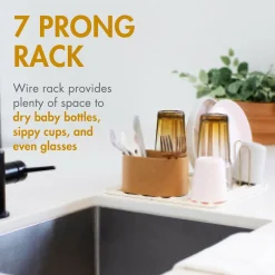 Arc Silicone Drying Mat & Rack