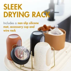 Arc Silicone Drying Mat & Rack