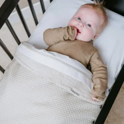 Baby Crib Blanket Teddy - Sky