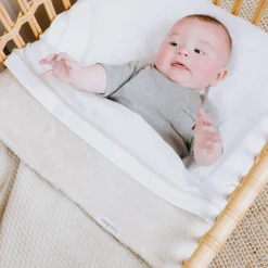 Baby Crib Blanket Teddy - Sky