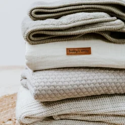 Baby Crib Blanket Teddy - Sky