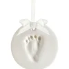 Babyprint Ornament - White