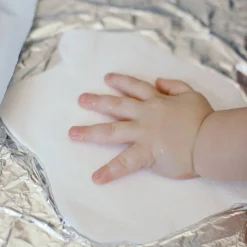 Babyprint Ornament - White