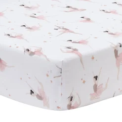 Ballerina Baby Crib Sheet