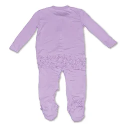 Bamboo Ruffle Footie (Solid)