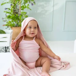 Bamboo Terry Hooded Infant Bath Towel