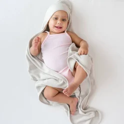 Bamboo Terry Hooded Infant Bath Towel