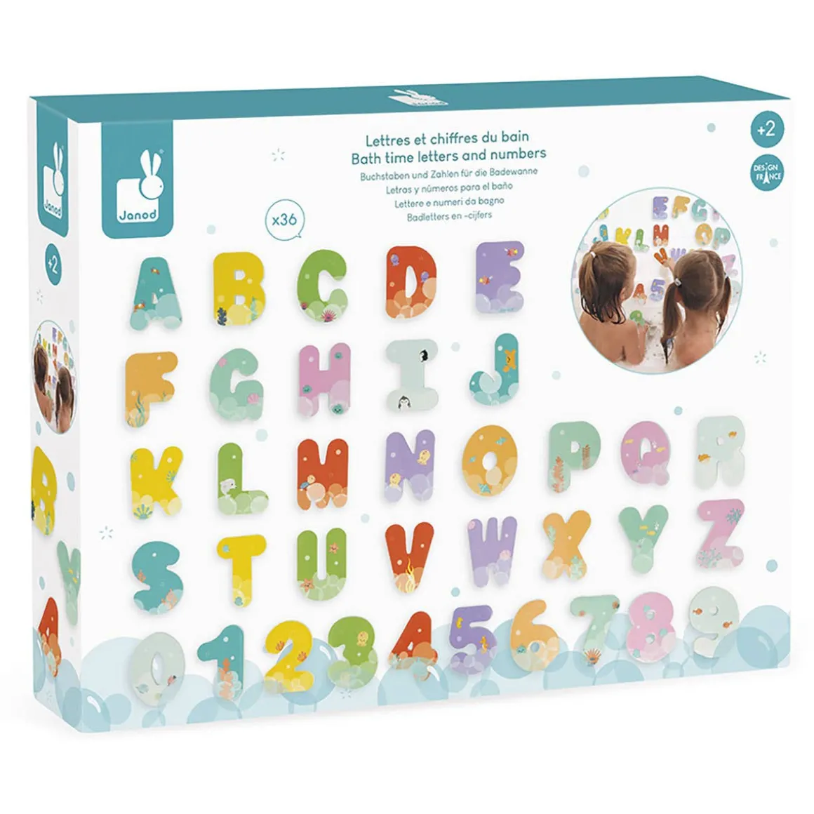 Bath Time Letters & Numbers