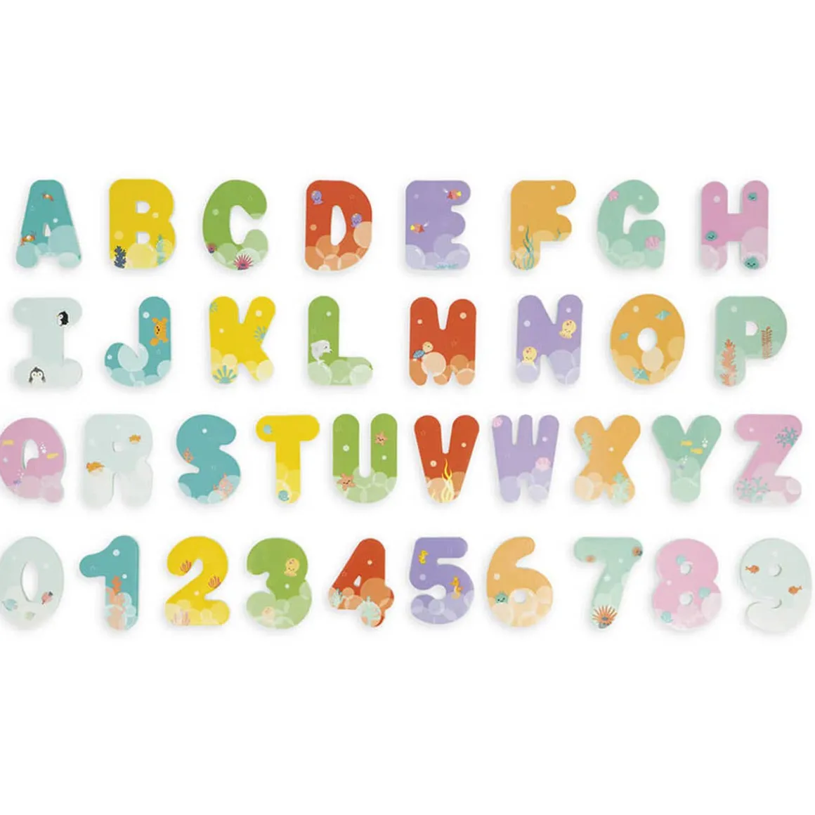 Bath Time Letters & Numbers