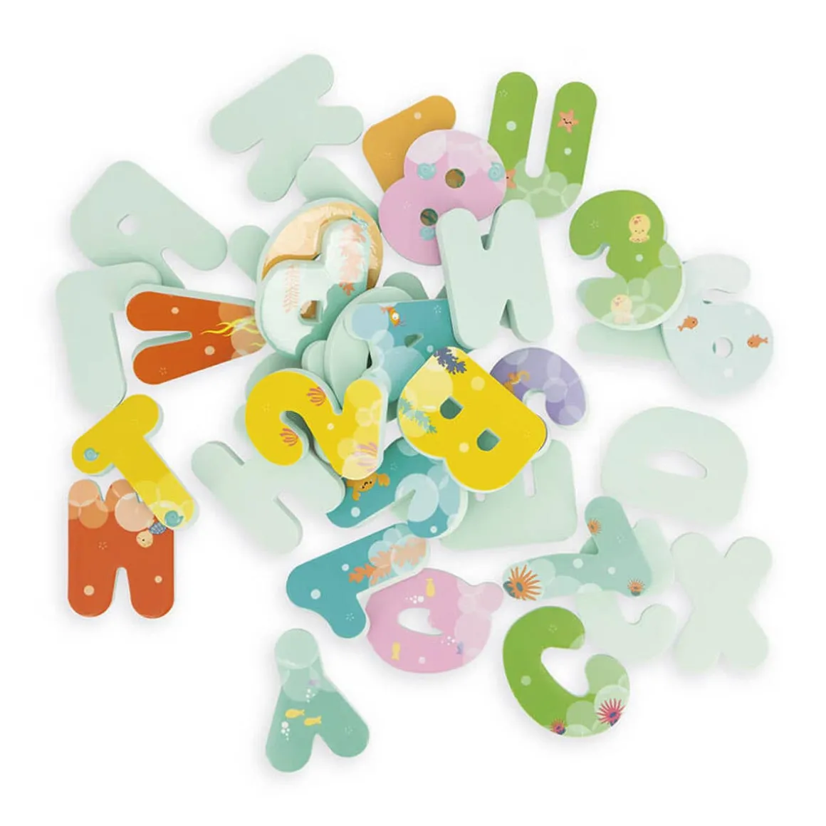 Bath Time Letters & Numbers