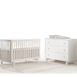 Bjorn Classic Crib & 3 Drawer