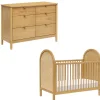 Bondi Cane 3-in-1 Crib + Bondi 6 Drawer Dresser