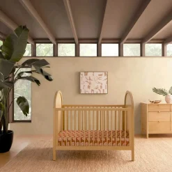 Bondi Cane 3-in-1 Crib + Bondi 6 Drawer Dresser