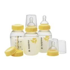 Breastmilk Bottle with Nipple 3 Pack (150 mL)