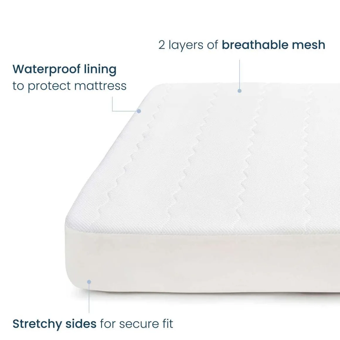 Breathable Crib Mattress Cover