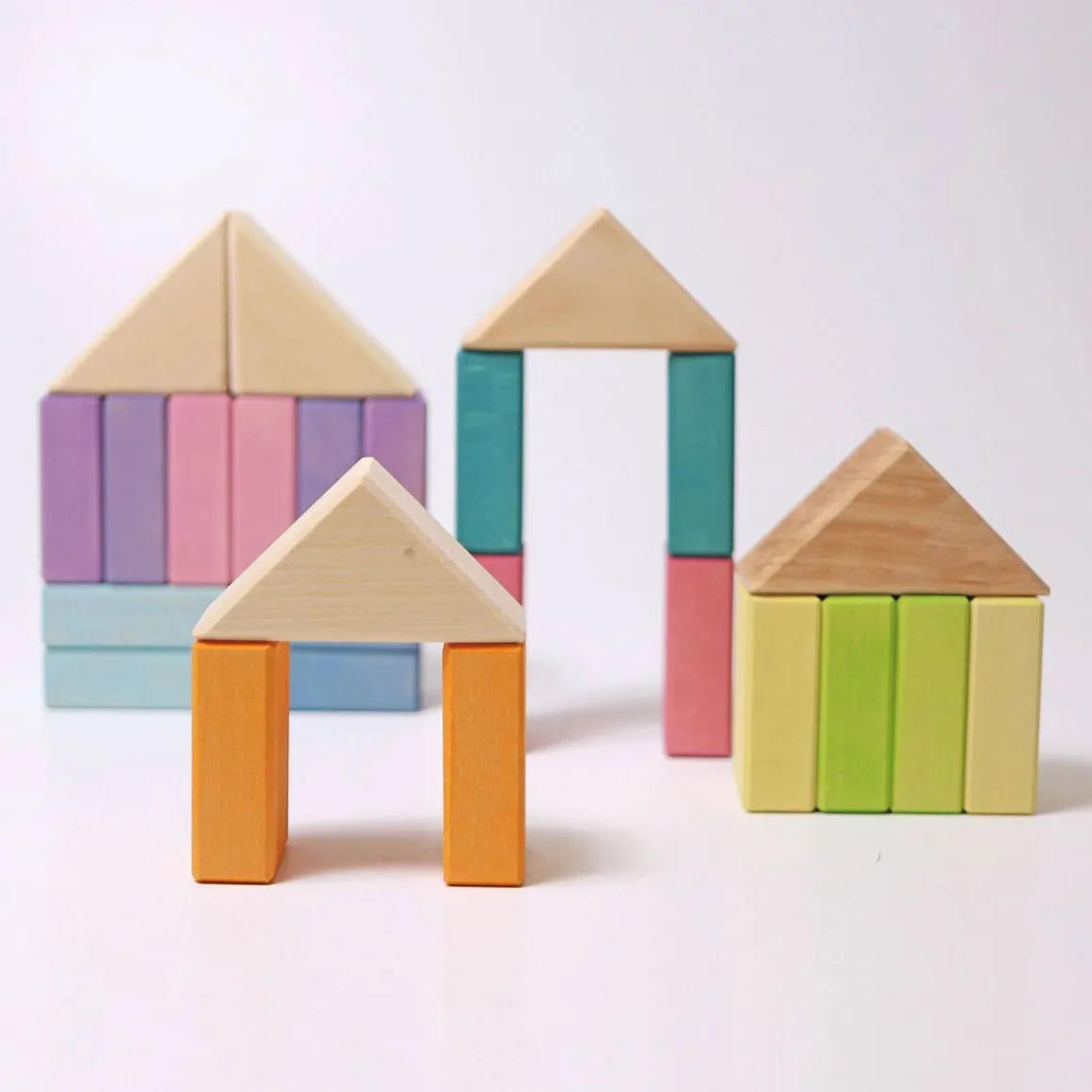 Building Set Pastel Duo (40 Pieces)