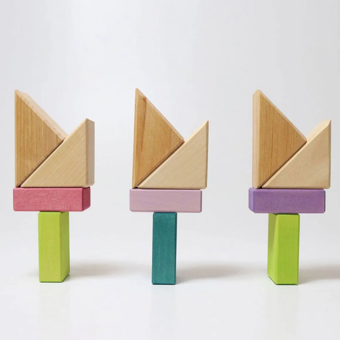 Building Set Pastel Duo (40 Pieces)