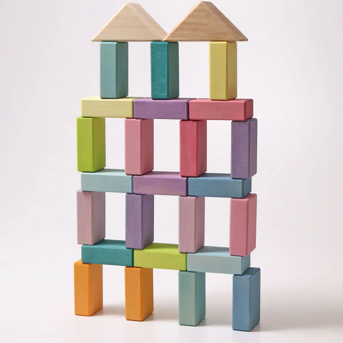 Building Set Pastel Duo (40 Pieces)
