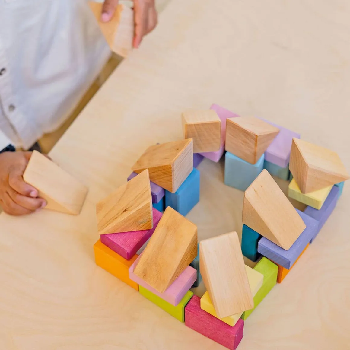 Building Set Pastel Duo (40 Pieces)