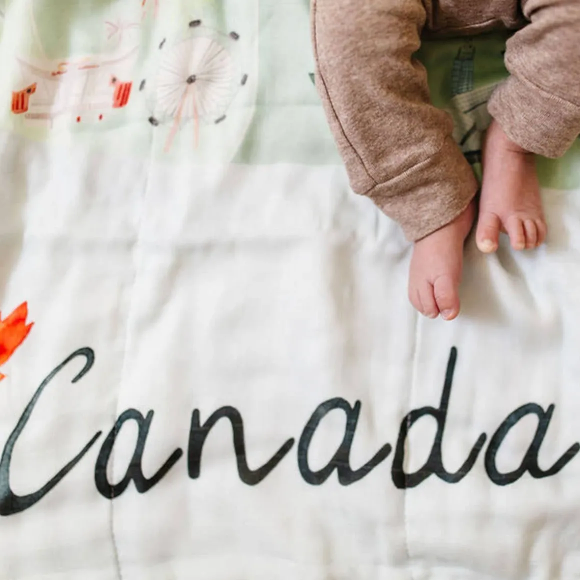 Canada Swaddle Blanket