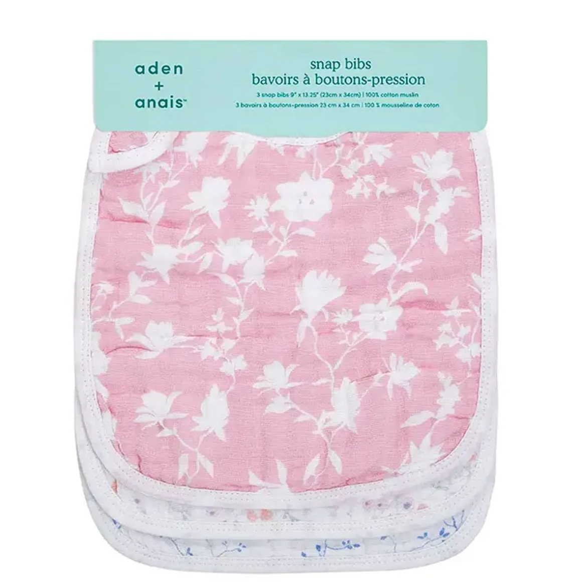 Classic Snap Bibs (3 Pack)