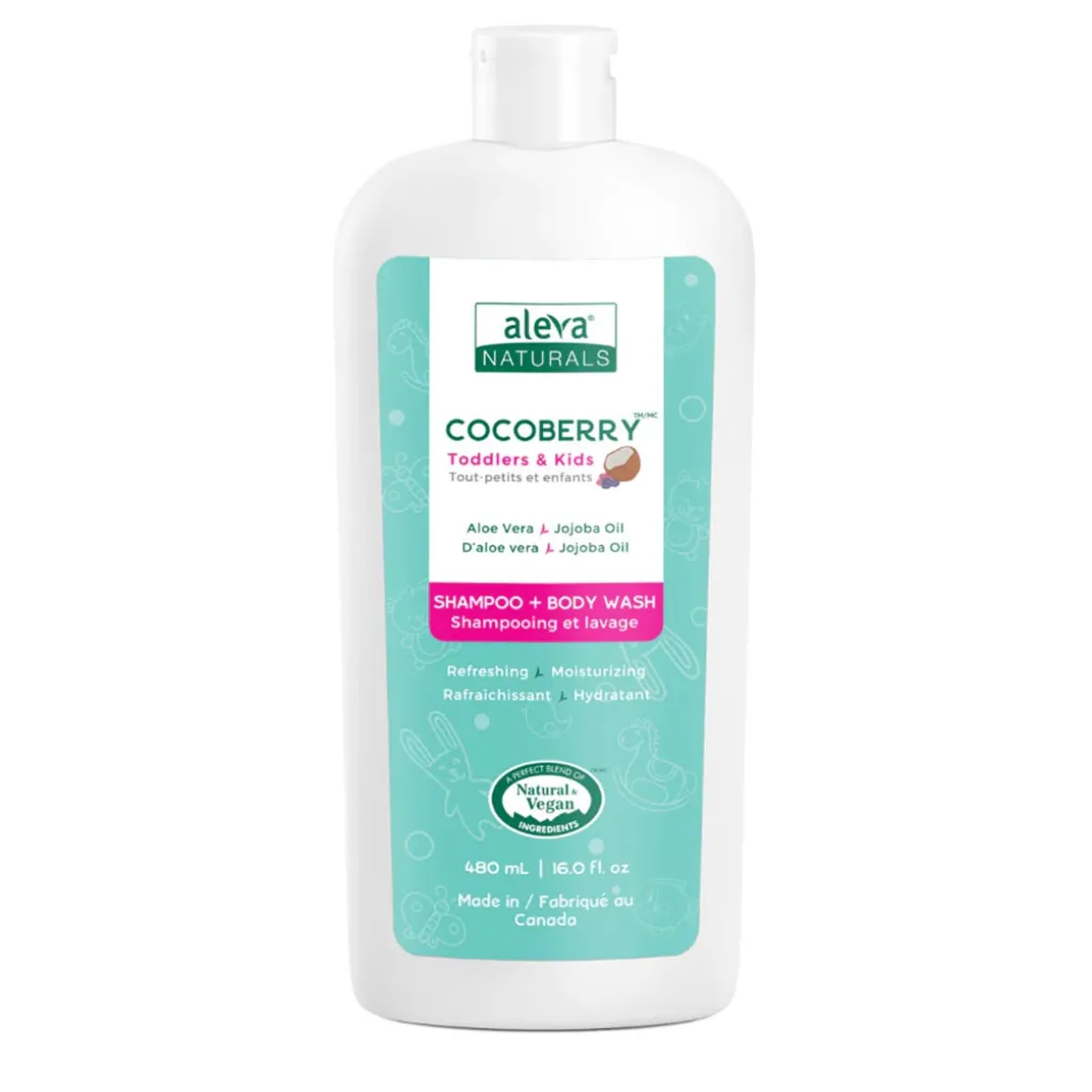 Cocoberry Toddler & Kids Shampoo & Body Wash (480 mL)