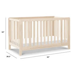 Colby Grow 6-in-1 Convertible Bassinet to Crib