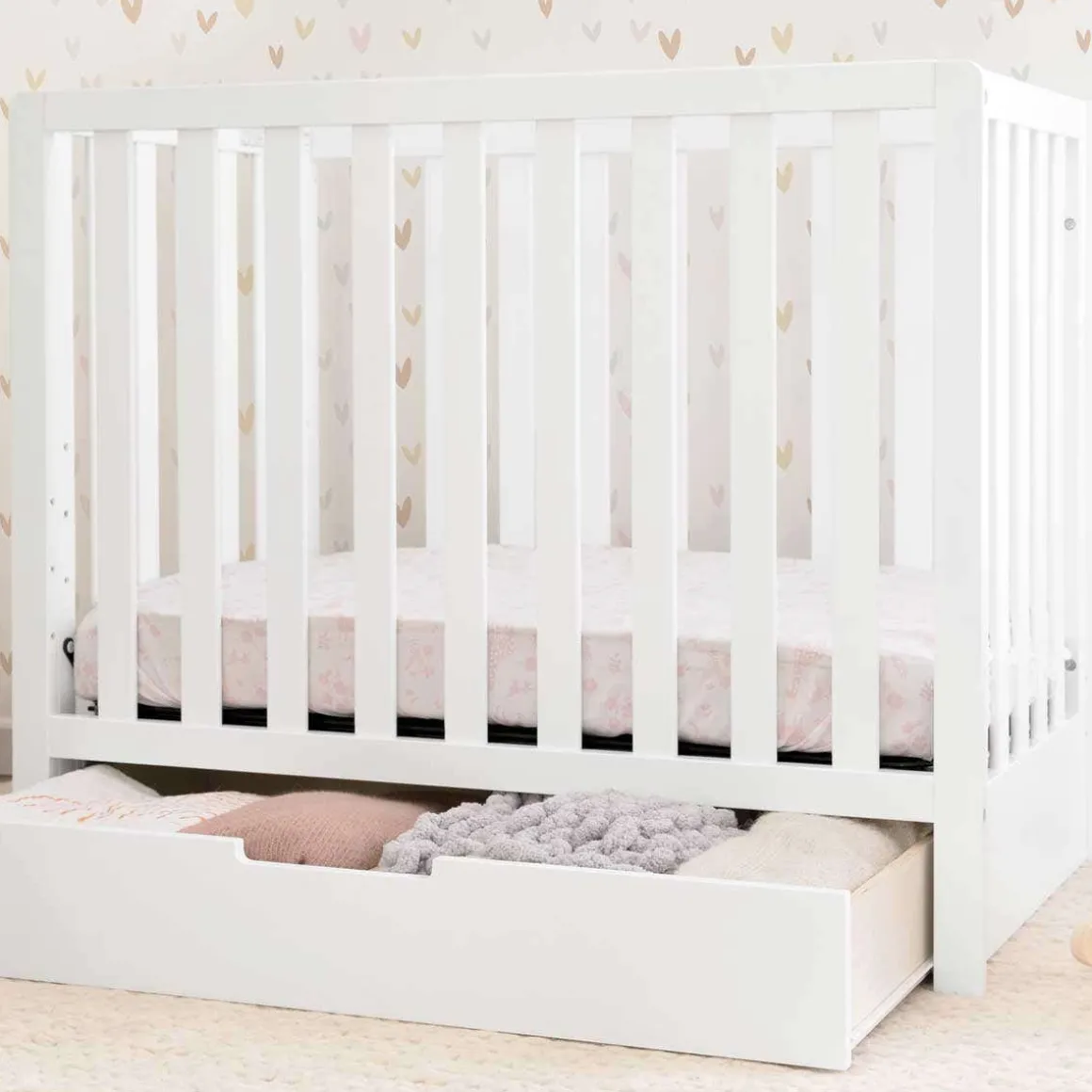 Colby Mini Crib with Trundle