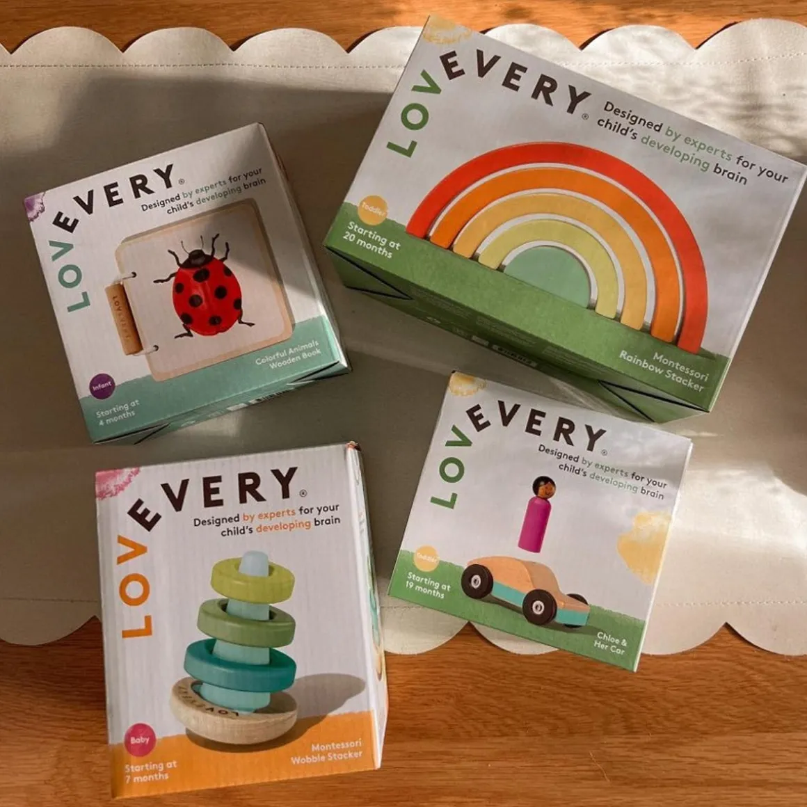 Colorful Animals Wooden Book