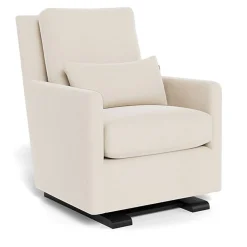 Como Glider - European Fabric with Espresso Base