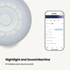 Connected Smart Soother with Light & Sound