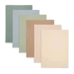 Cotton Burp Cloths (6 Pack)