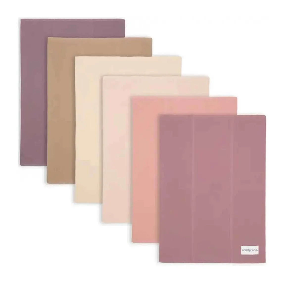 Cotton Burp Cloths (6 Pack)