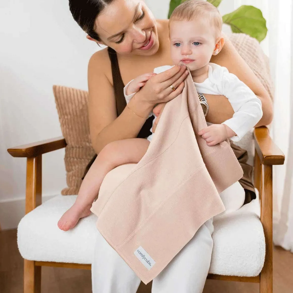 Cotton Burp Cloths (6 Pack)