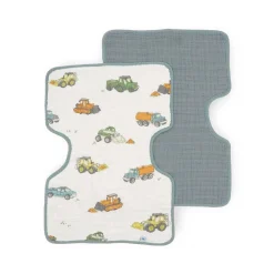 Cotton Muslin Burp Cloth (2 Pack)