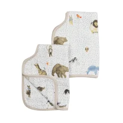 Cotton Muslin Burp Cloth (2 Pack)