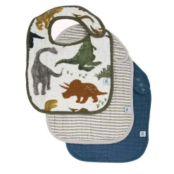 Cotton Muslin Classic Bib (3 Pack)