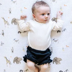 Cotton Muslin Crib Sheet