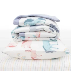 Cotton Muslin Toddler Bedding Set