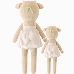 Cow Mini Knit Doll