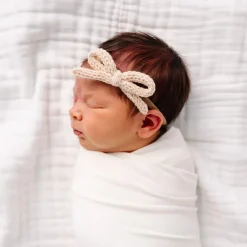 Crochet Bow Headband