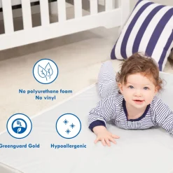 Deluxe Coil Dual-Sided Crib & Toddler Mattress