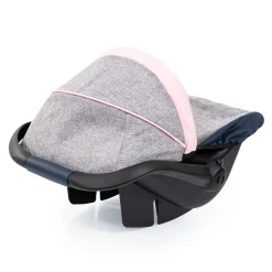 Deluxe Doll Car Seat with Canopy